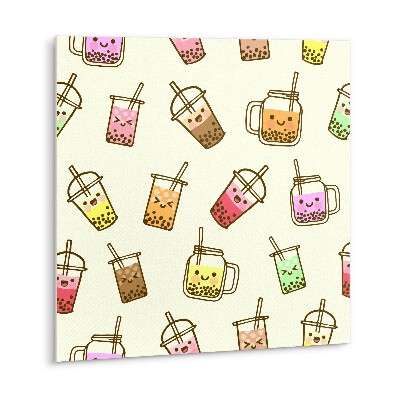 Carreau vinyl adhésif Cocktail coloré