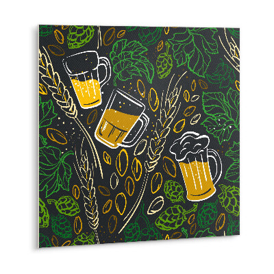 Carreaux de vinyle Dessin de cônes de houblon