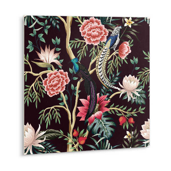 Carreau vinyl adhésif Fleurs à la mode