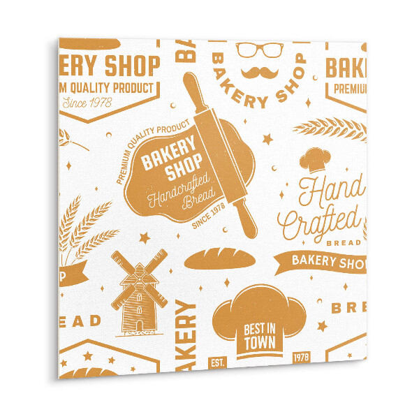 Carreau vinyl adhésif Thème de la boulangerie