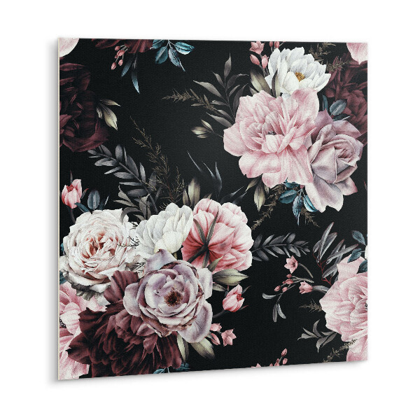 Carreaux de vinyle Fleurs colorées