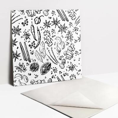 Carreaux de vinyle Légumes et fruits de dessins animés