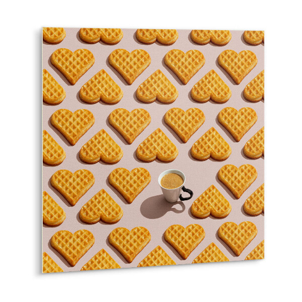 Carreaux de vinyle Biscuits et café