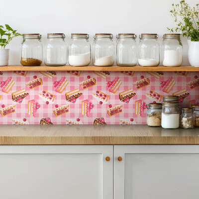 Carreau vinyl adhésif Desserts et gâteaux