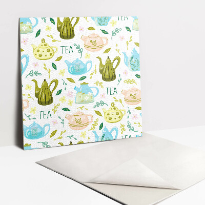 Carreaux de vinyle Théière