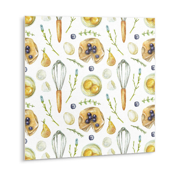 Carreaux de vinyle Fruits et crêpes