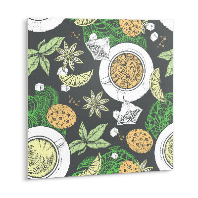 Carreau vinyl adhésif Café et thé