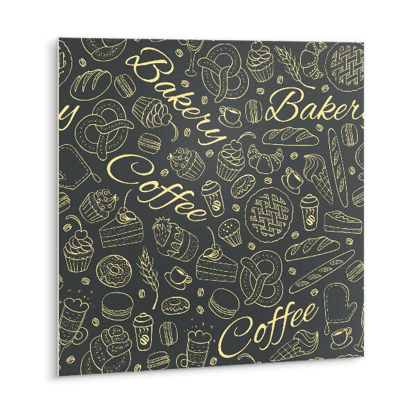 Carreau vinyl adhésif Café et viennoiseries
