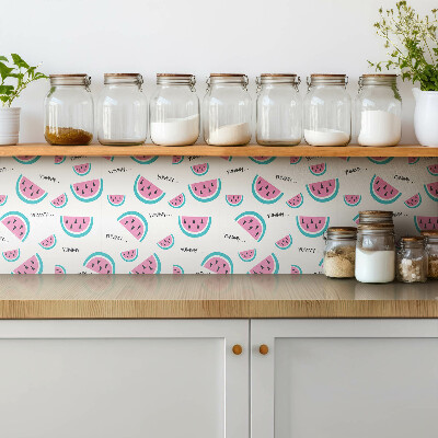 Carreaux de vinyle Pastèque de bande dessinée