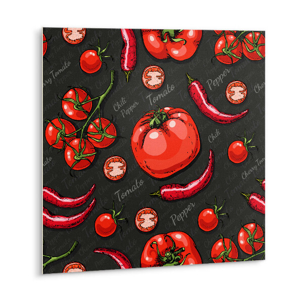 Carreaux de vinyle Poivrons et tomates