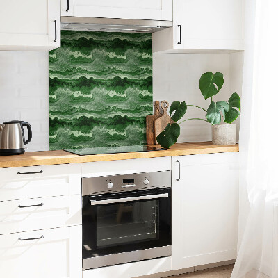 Carreaux de vinyle Motif en marbre vert