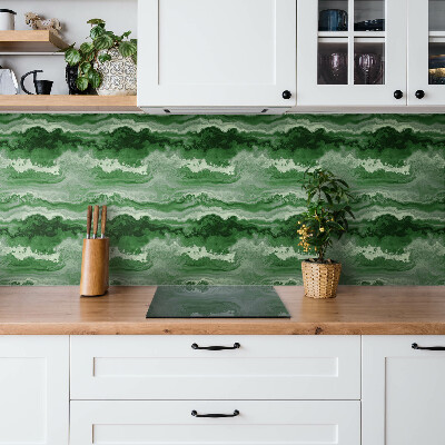 Carreaux de vinyle Motif en marbre vert