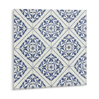 Adhésif Vinyle Carreaux Carreaux bleus portugais