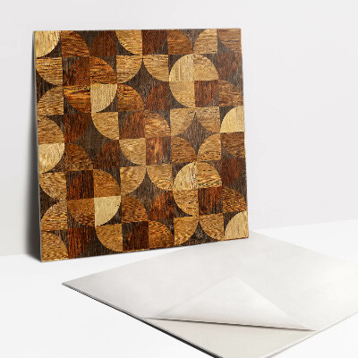 Carreaux de vinyle Nuances de bois brun