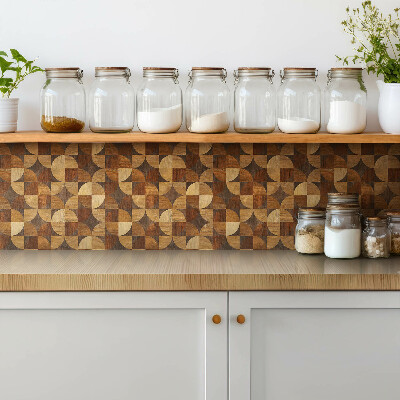 Carreaux de vinyle Nuances de bois brun