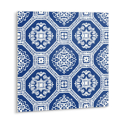 Carreau vinyl adhésif Carrelage portugais bleu