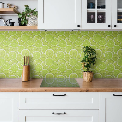 Carreaux de vinyle Tranches de citron vert