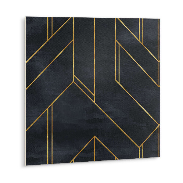 Adhésif Vinyle Carreaux Lignes abstraites