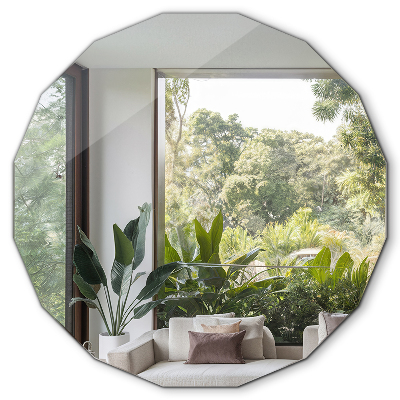 Miroir irregulier avec une forme originale