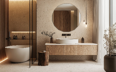 Miroir irregulier avec une forme originale