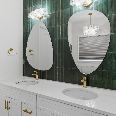 Miroir forme originale Mural sans cadre