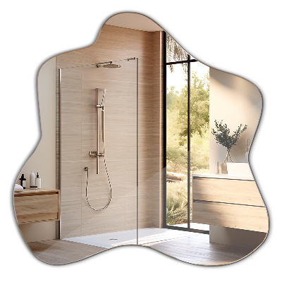 Miroir asymétrique sans cadre
