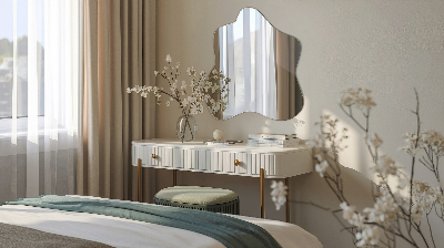 Miroir asymétrique sans cadre
