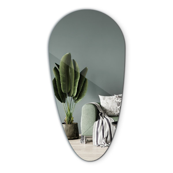 Miroir goutte d'eau sans cadre