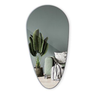 Miroir goutte d'eau sans cadre