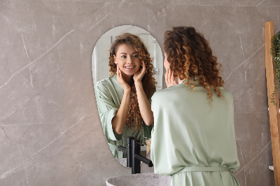 Miroir goutte d'eau sans cadre