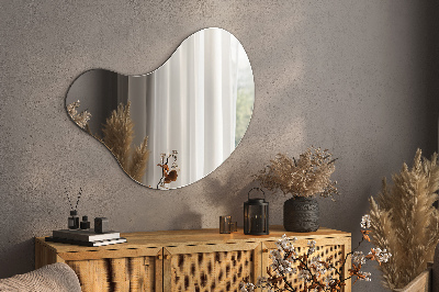 Miroir organique et décoratif