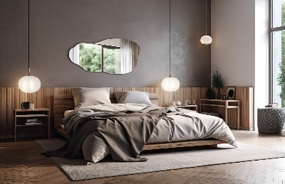 Miroir irregulier style moderne