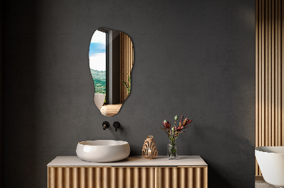 Miroir irregulier style moderne