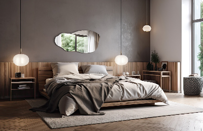 Miroir irregulier style moderne