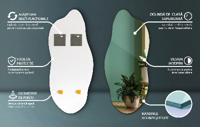 Miroir irregulier raffiné