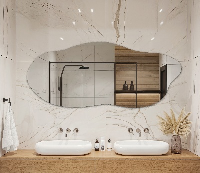 Miroir irregulier raffiné