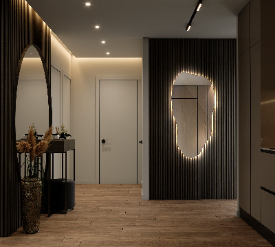 Miroir lumineux une décoration moderne