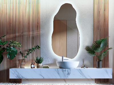 Miroir lumineux une décoration moderne