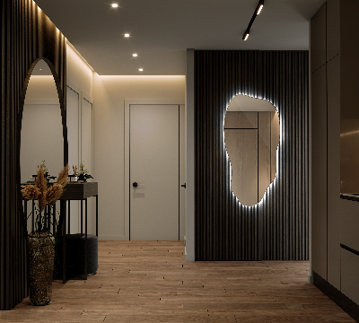 Miroir lumineux une décoration moderne