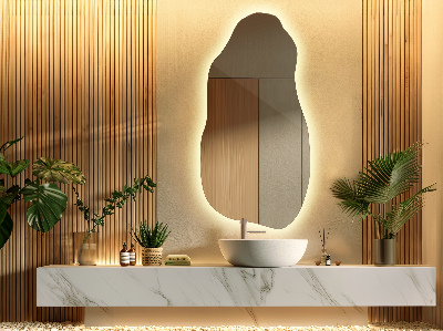 Miroir lumineux une décoration moderne