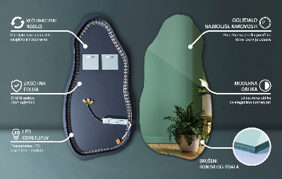 Miroir lumineux une décoration moderne