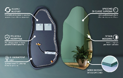 Miroir lumineux une décoration moderne