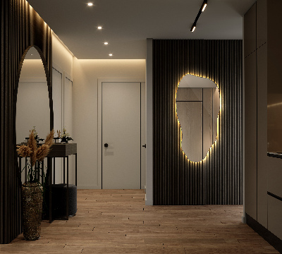Miroir lumineux une décoration moderne