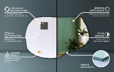 Miroir asymétrique unique