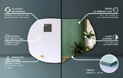 Miroir asymétrique unique