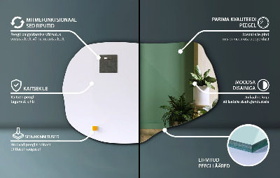 Miroir asymétrique unique