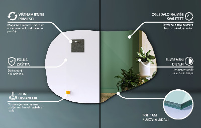 Miroir asymétrique unique