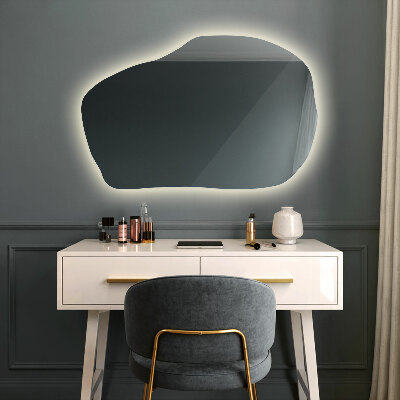 Miroir asymétrique LED unique
