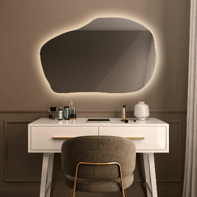 Miroir asymétrique LED unique