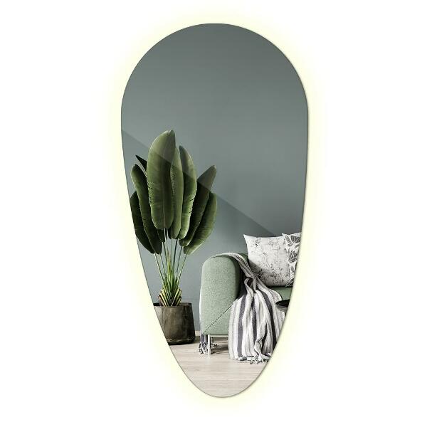 Miroir goutte d'eau LED